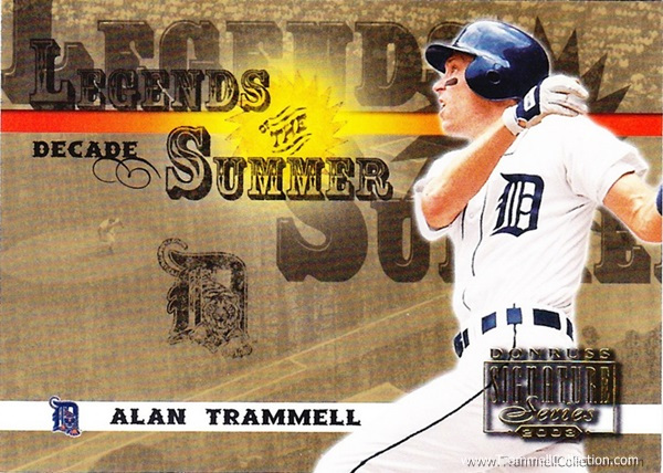 2003 Donruss Signature Series Legends of Summer Decade #2 /10