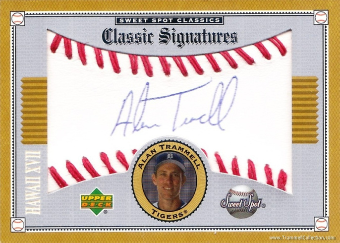 2002 Upper Deck Sweet Spot Classics Classic Signatures Hawaii Conference #S-AT