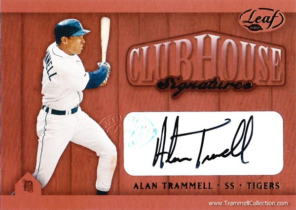 2002 Leaf Clubhouse Signatures Bronze #2 /75