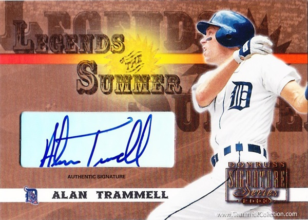 2003 Donruss Signature Series Legends of Summer Autograph #2
