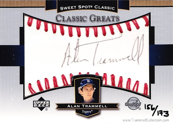 2003 Upper Deck Sweet Spot Classics Classic Signatures #CG-AT /