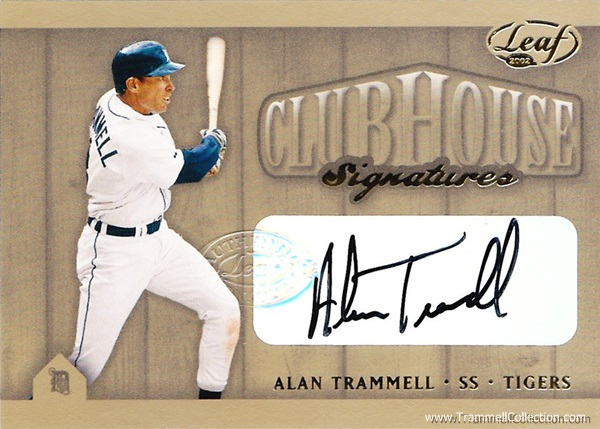 2002 Leaf Clubhouse Signatures Gold #2 /252002 Leaf Clubhouse Signatures Gold #2 /25