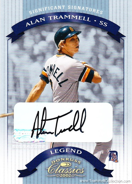 2002 Donruss Classics Significant Signatures #194 /200