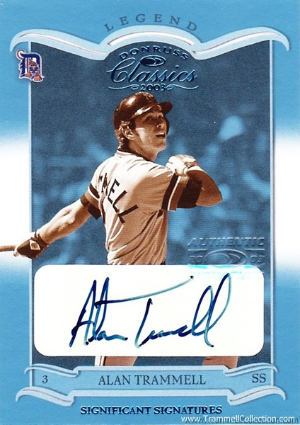 2003 Donruss Classics Significant Signatures #143 /50