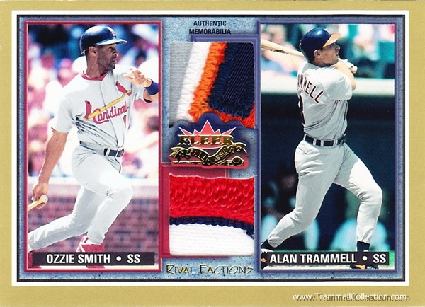 2002 Fleer Fall Classics Rival Factions Dual Patch (Unnumbered) #RF OS-AT /50