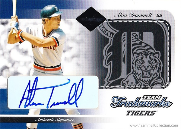 2003 Leaf Limited Team Trademarks Autograph #1 /25