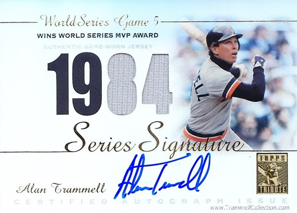 2003 Topps Tribute World Series Signature Relics #AT