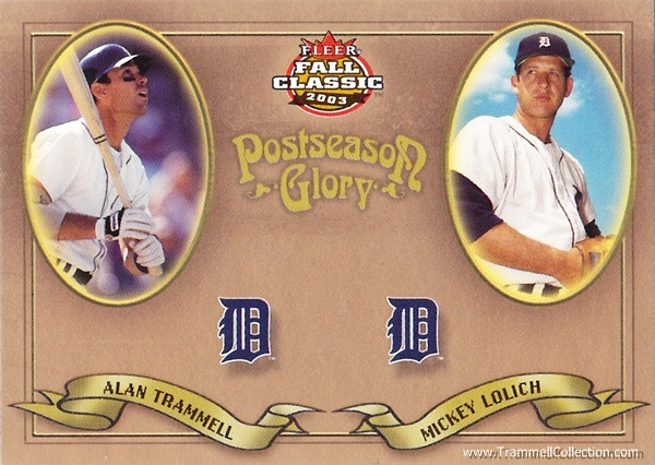 2003 Fleer Fall Classics Postseason Glory #7 /1500