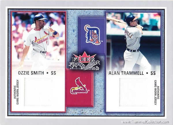 2002 Fleer Fall Classics Rival Factions Quad Jersey #6 /25